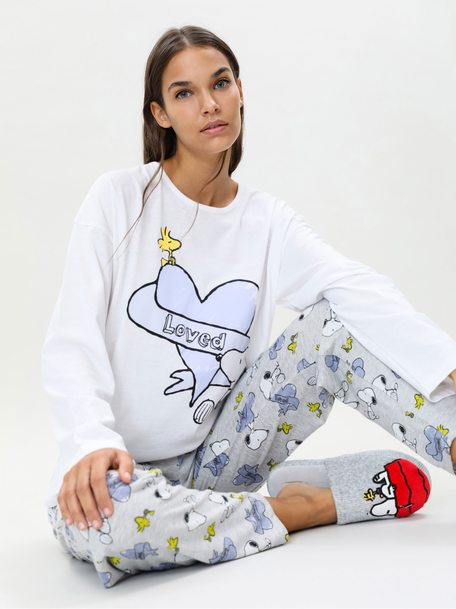 Snoopy - Peanuts™ pyjama set - PYJAMAS - THE ENTIRE COLLECTION - WOMAN - |  Lefties Morocco