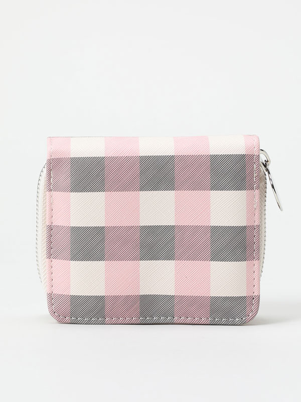 Check square purse