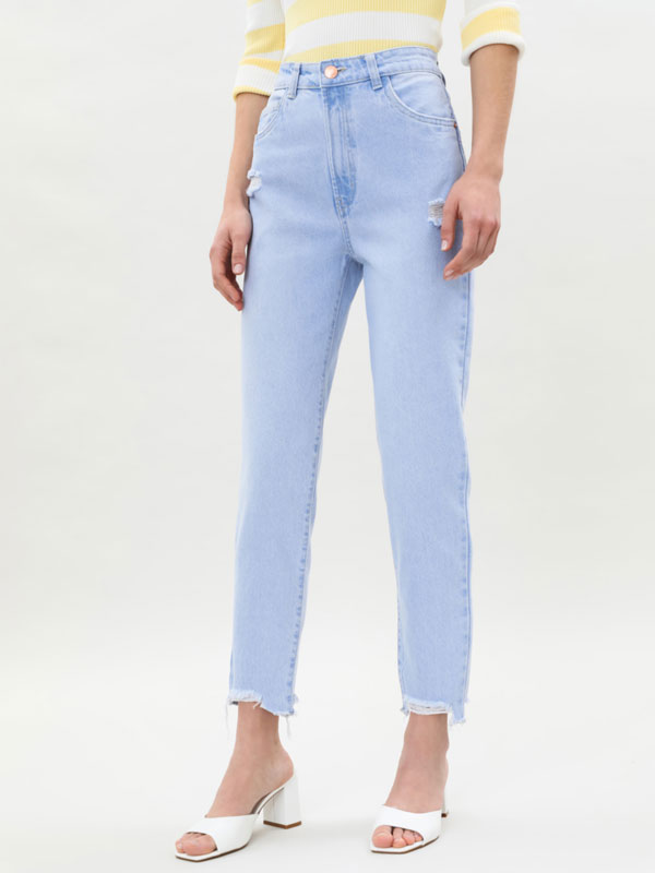 Jeans high waist para mujer | Lefties Nueva Colección