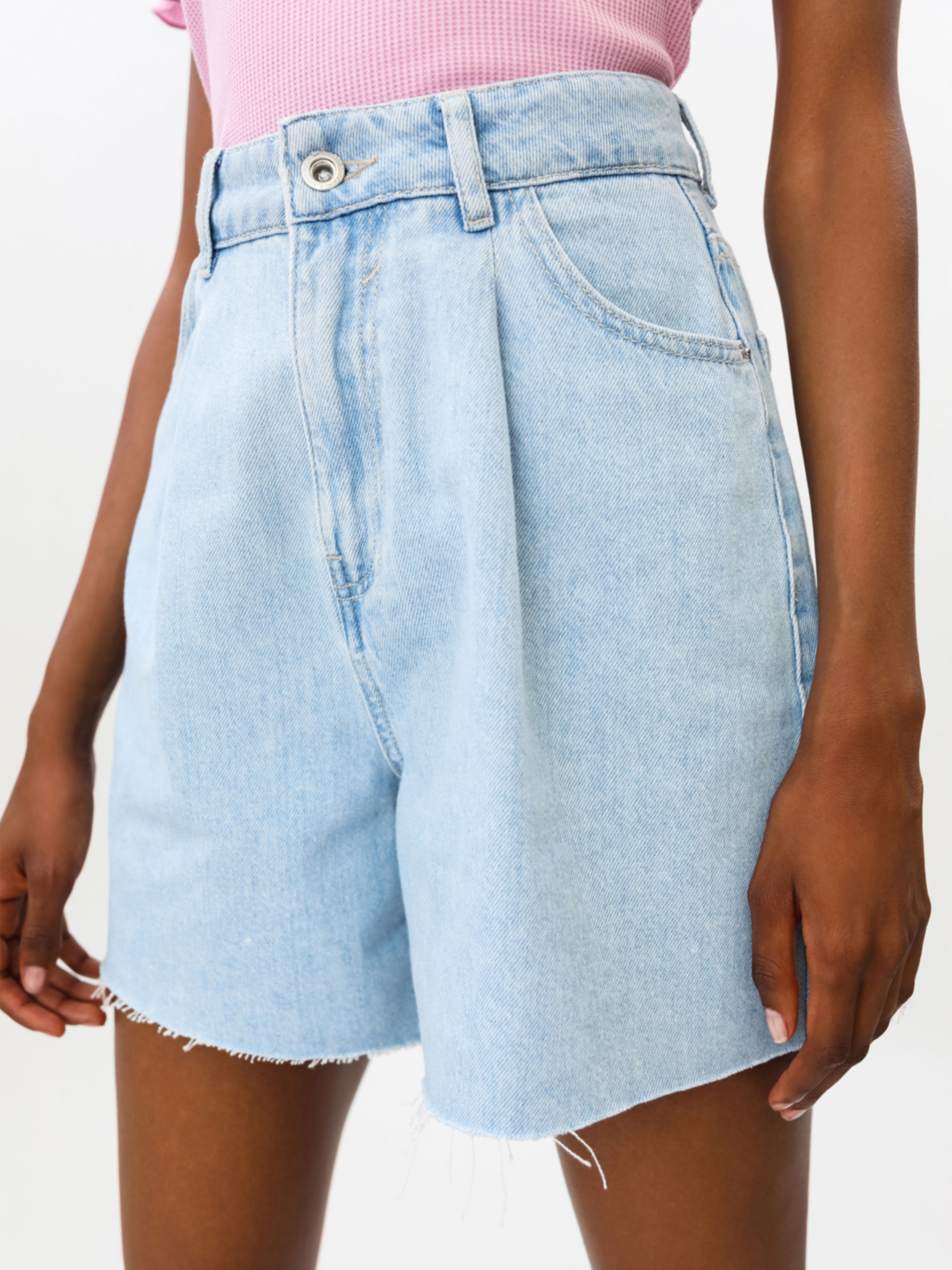 Slouchy Bermuda shorts - SHORTS - THE 
