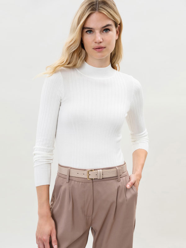 neck sweater - - | Lefties Israel