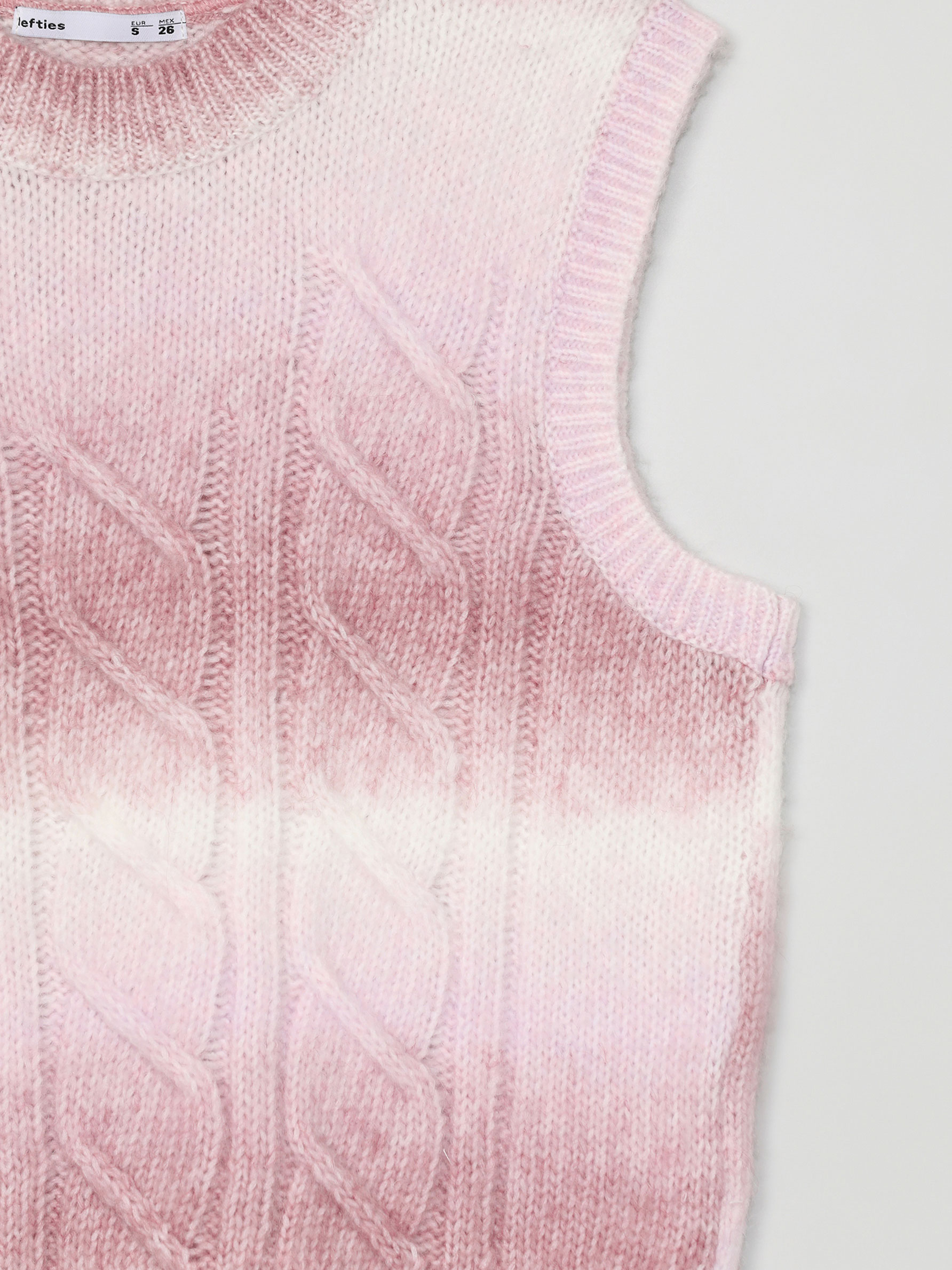Chaleco de punto tie dye - PUNTO - TODA LA COLECCIÓN - MUJER - | Lefties  ESPAÑA