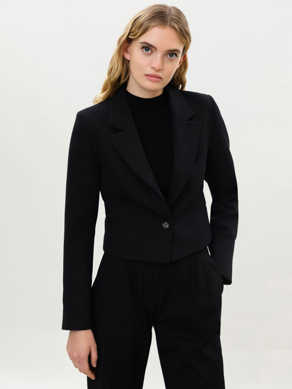 blazer negra lefties