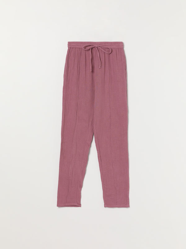Pantalones Jogger - PANTALONES - TODA LA COLECCIÓN - MUJER - | Lefties  ESPAÑA