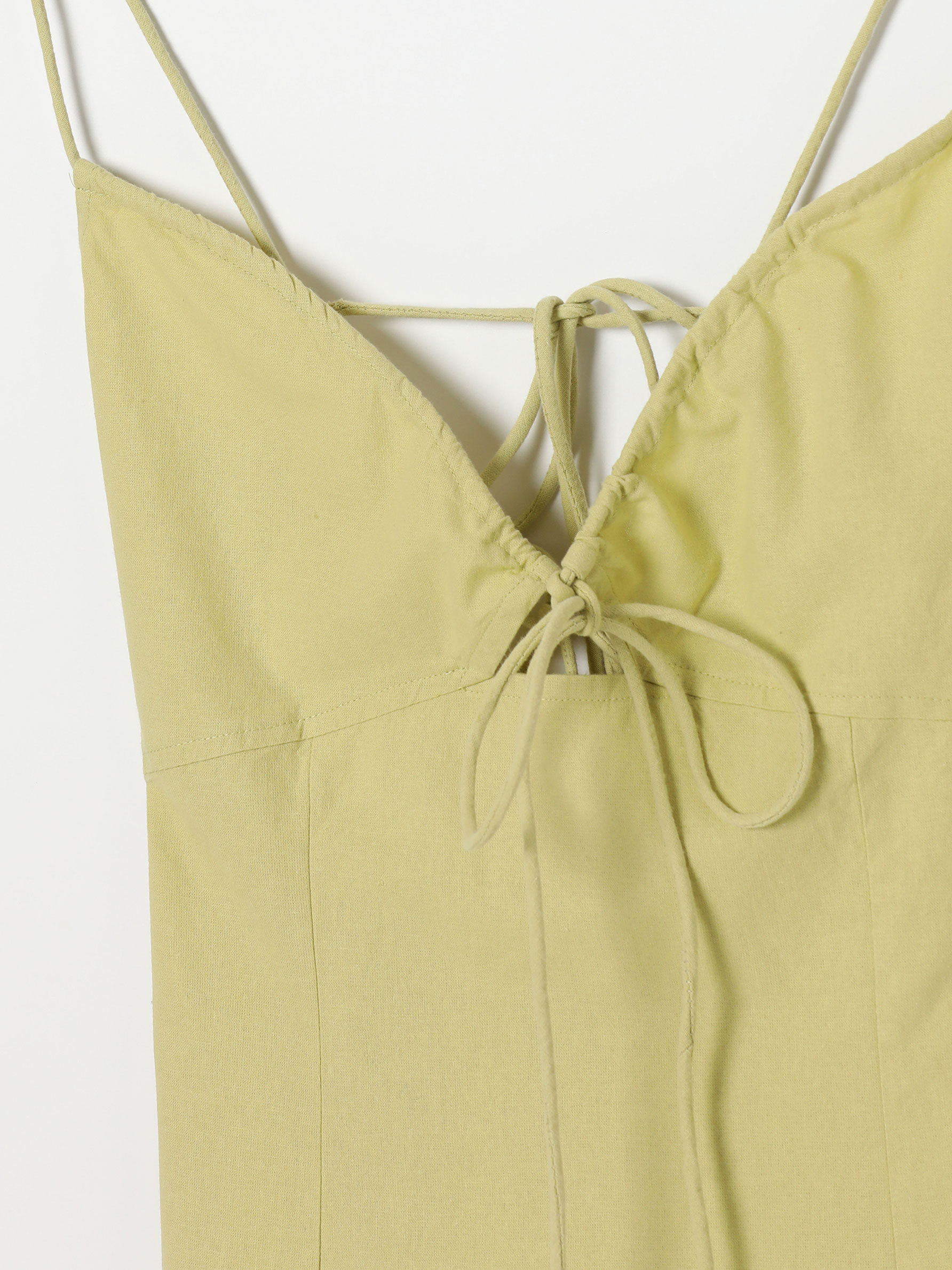 Short dress with slits - Strappy 