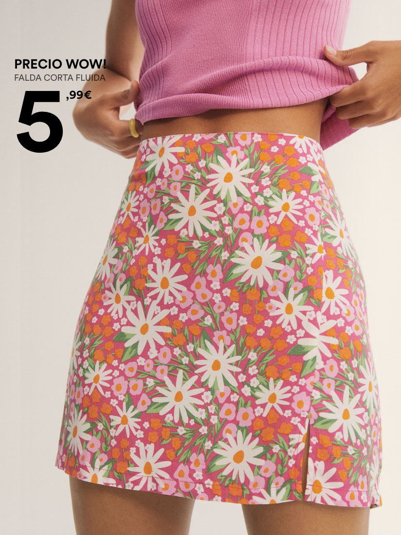 Faldas de mujer | Lefties Nueva Colección