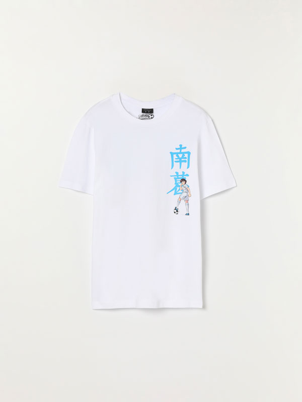 Oliver and Benji print T-shirt ©YOICHI 
