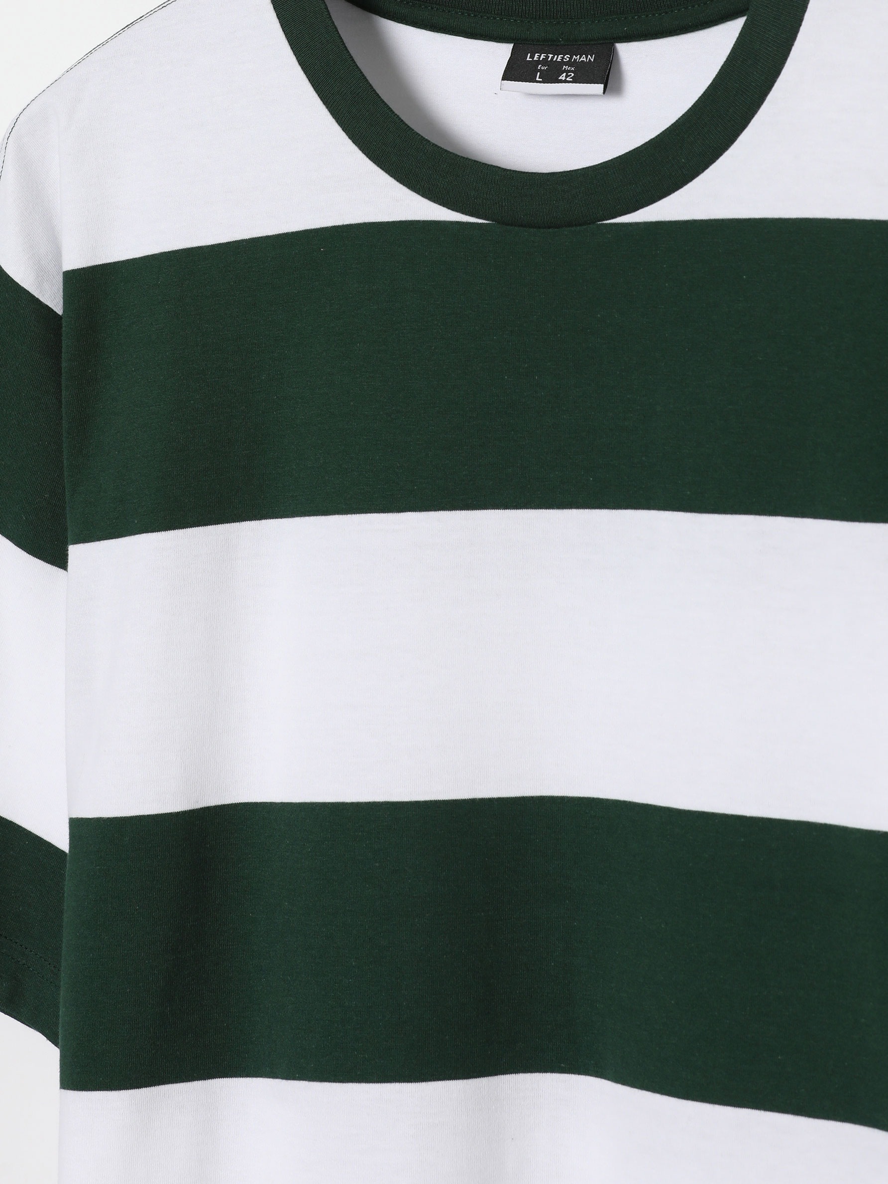 Wide stripe print T-shirt - NEW IN 