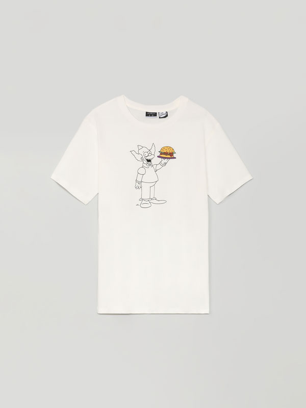 T-shirt estampada Krusty 