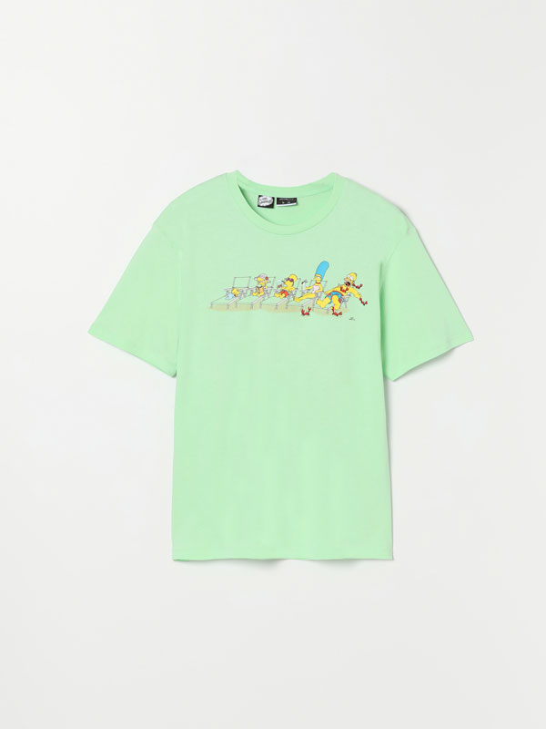 T-shirt com estampado dos The Simpsons™