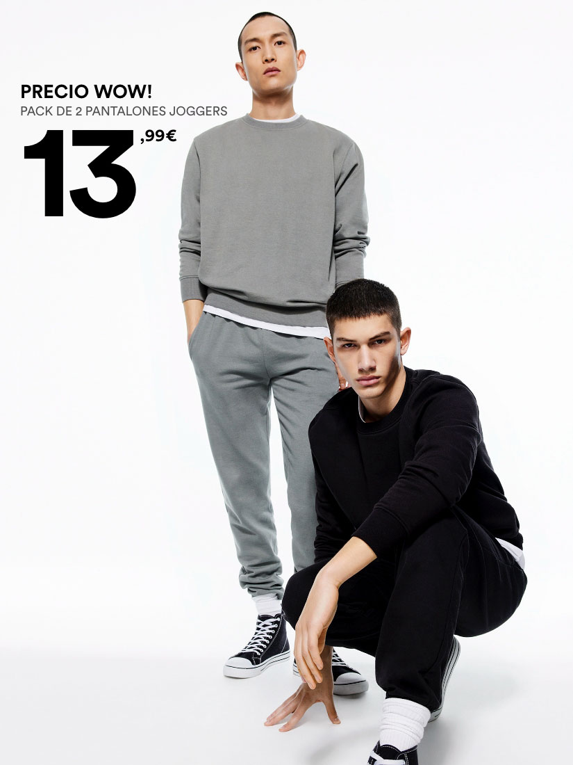 Packs de pantalones para hombre | Lefties Nueva Colección