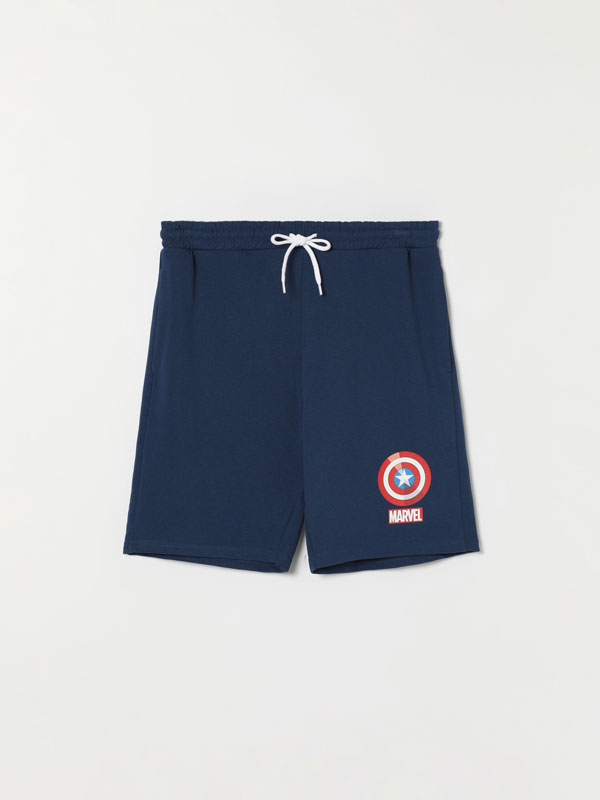 Captain America ©MARVEL jogging Bermuda shorts
