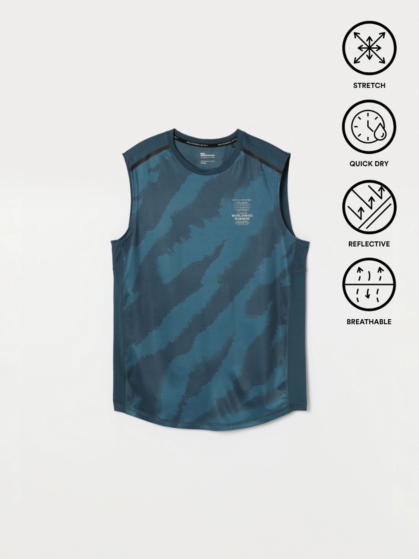 Technical sleeveless T-shirt - T-SHIRTS 