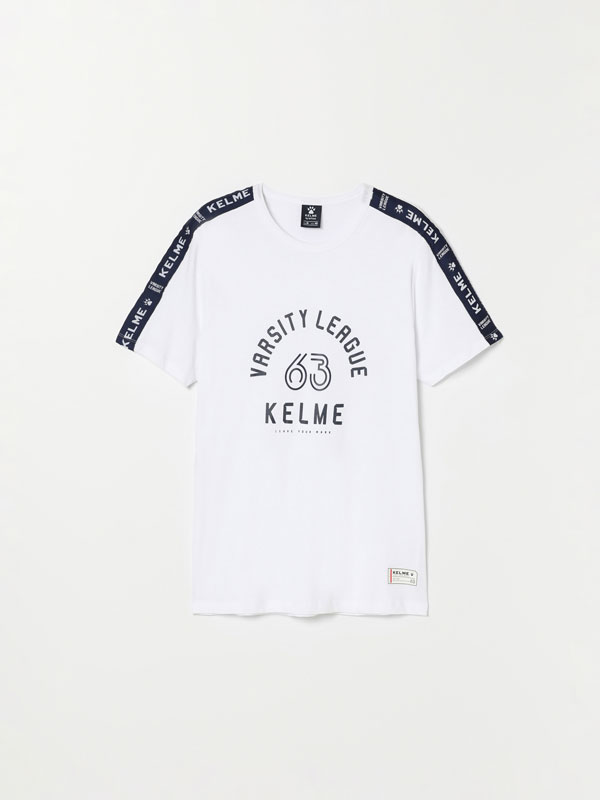 T-shirt with Kelme x Lefties stripes