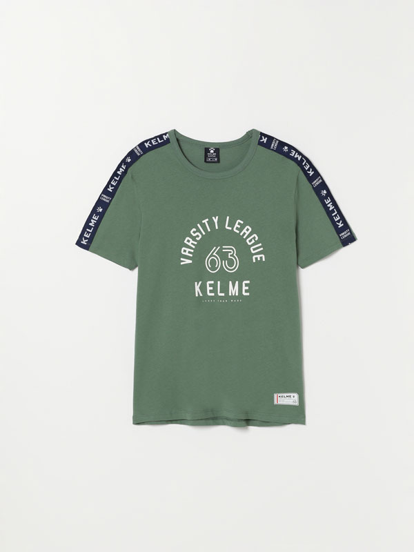 T-shirt com franjas Kelme x Lefties