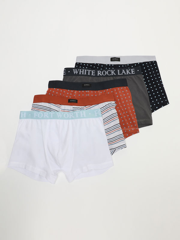 Packs de ropa interior para hombre | Lefties Nueva Colección