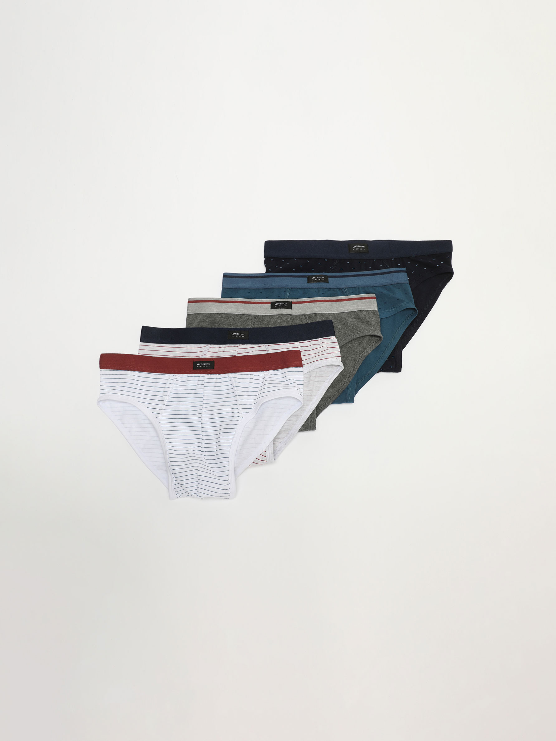 Pack de 5 calzoncillos - Calzoncillos - ROPA INTERIOR - TODA LA COLECCIÓN -  HOMBRE - | Lefties Mexico