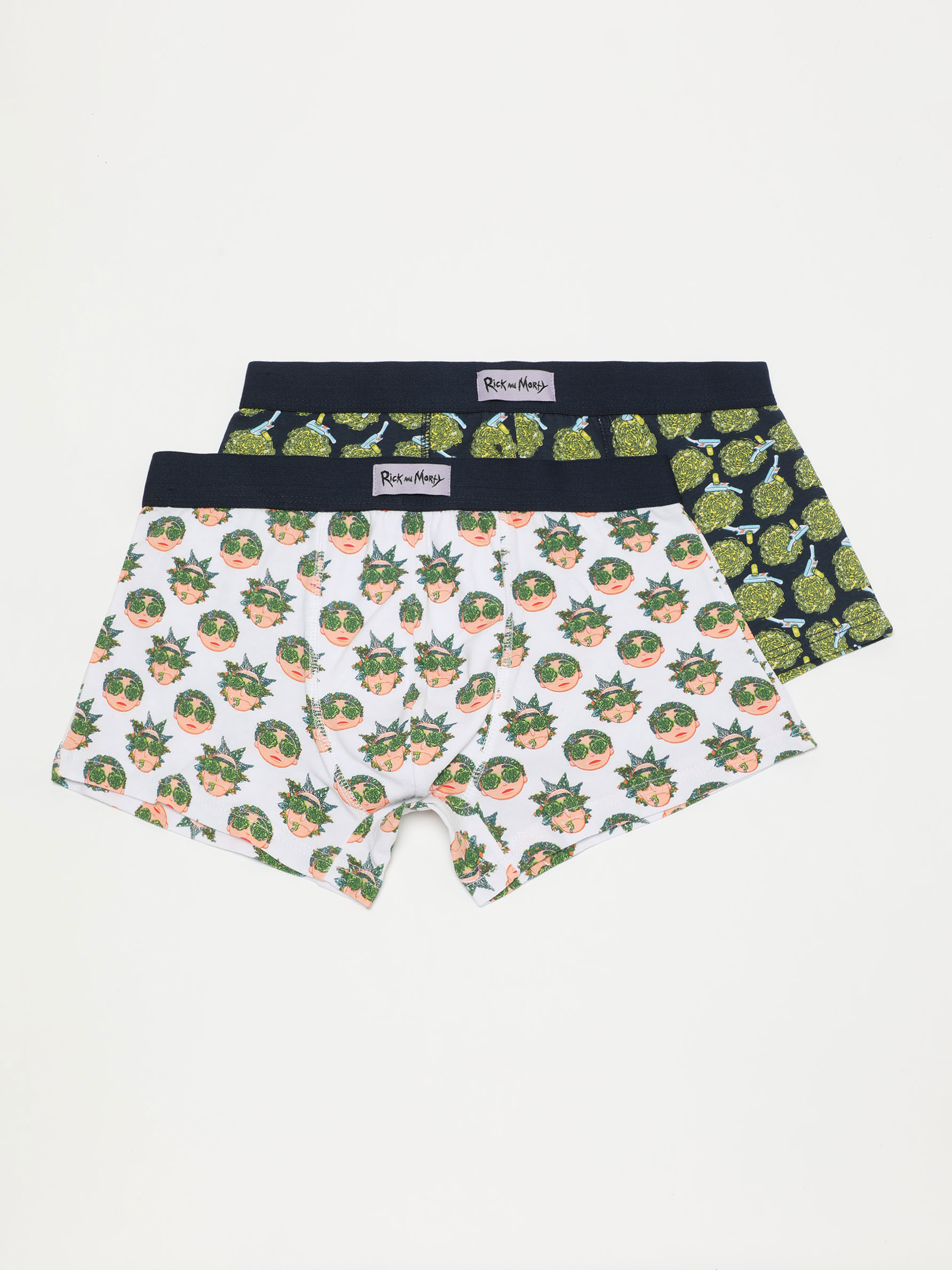 Pack de 2 calzoncillos estampados de Rick \u0026 Morty ™ \u0026 © Cartoon Network -  NOVEDADES - HOMBRE - | Lefties ESPAÑA