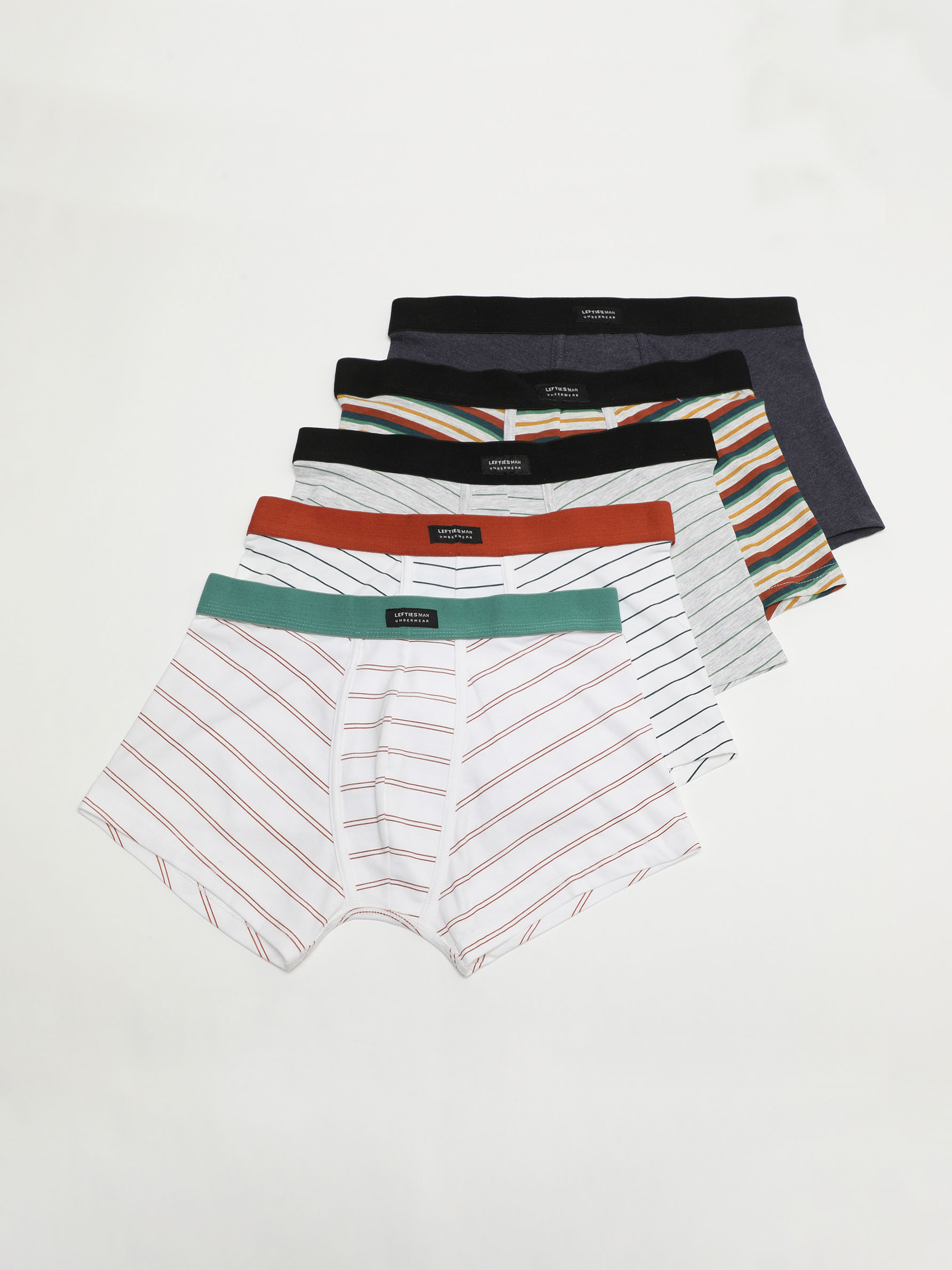 Pack de 5 calzoncillos estampados - Calzoncillos - ROPA INTERIOR - TODA LA  COLECCIÓN - HOMBRE - | Lefties ESPAÑA
