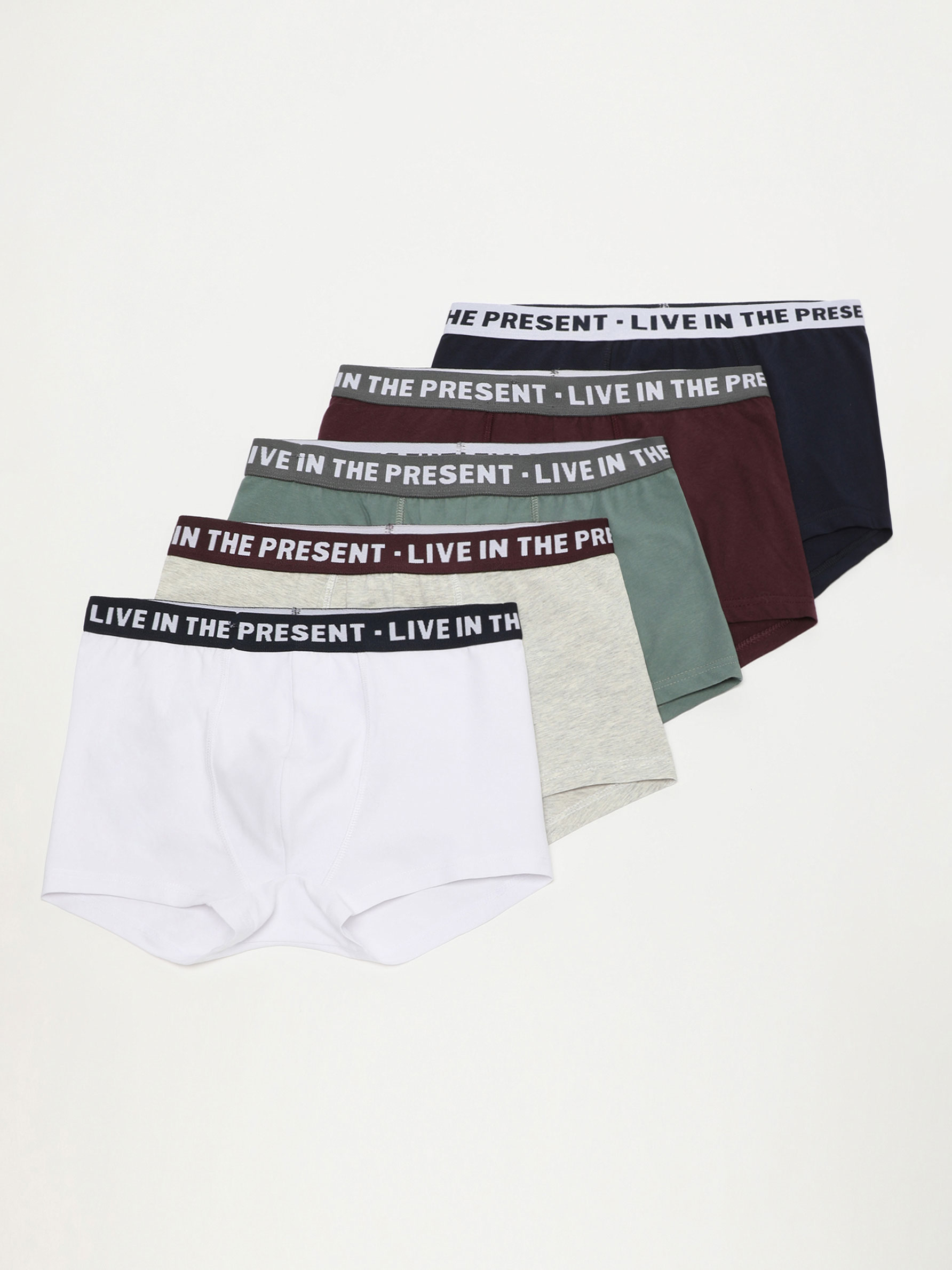 Pack de 5 calzoncillos bóxer - PACKS - TODA LA COLECCIÓN - HOMBRE - |  Lefties España (Canarias)