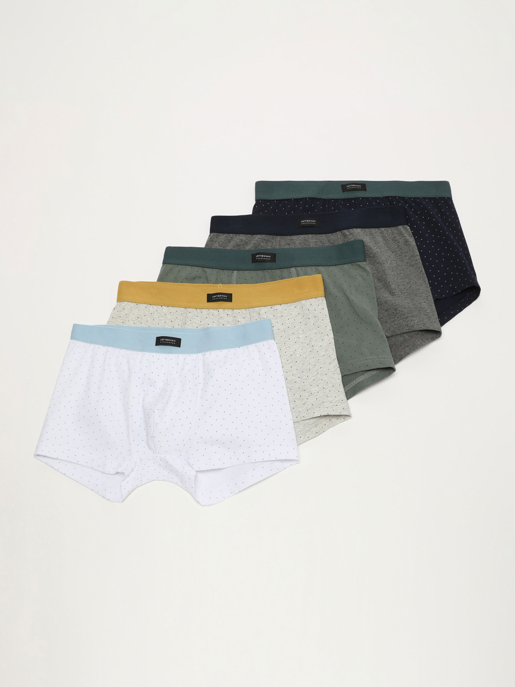 Pack de 5 calzoncillos bóxer combinados - Ropa interior - ACCESORIOS - TODA  LA COLECCIÓN - HOMBRE - | Lefties ESPAÑA