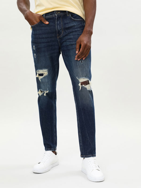 Jeans comfort slim afuniladas