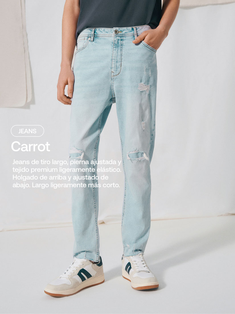 Vaqueros skinny de hombre | Lefties Nueva Colección