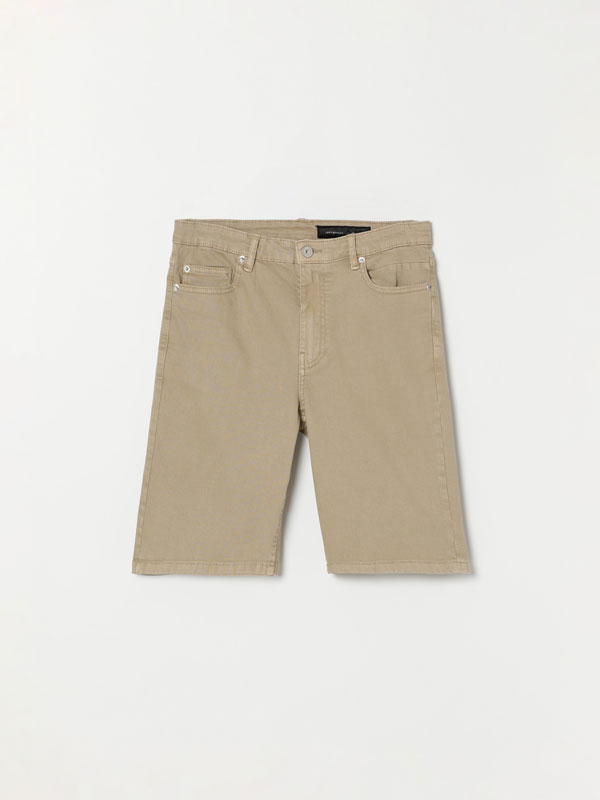 Bermuda vaquera color - BERMUDAS - TODA LA COLECCIÓN - HOMBRE - | Lefties  España (Canarias)