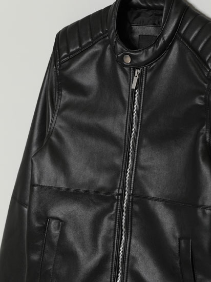 emporio collezione leather jacket fake