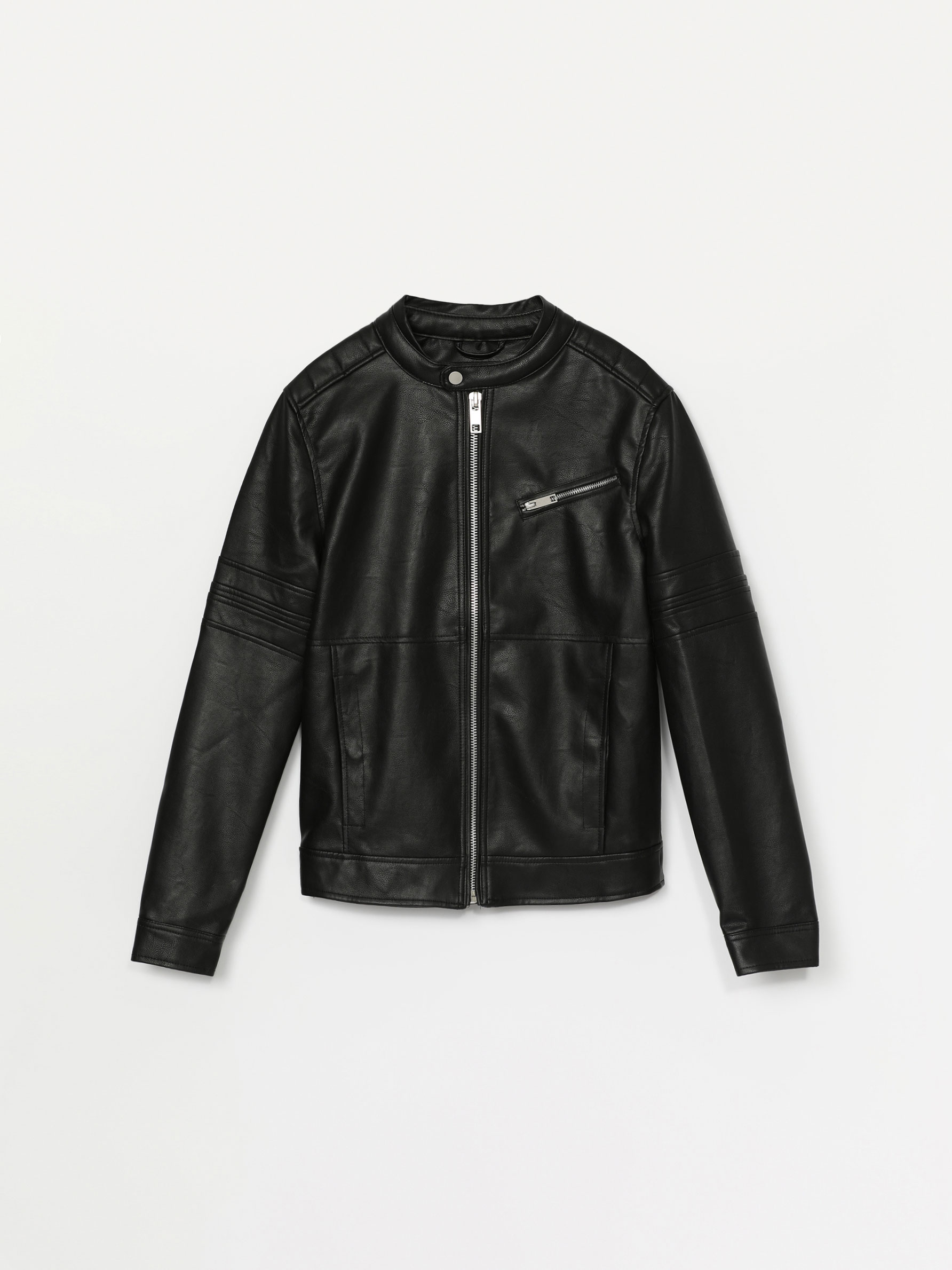 pleather jacket