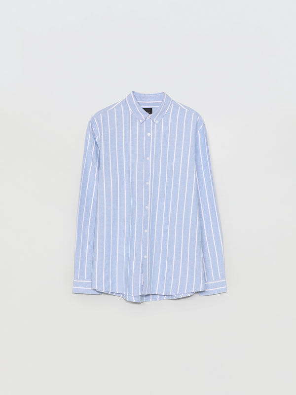 Striped Oxford shirt