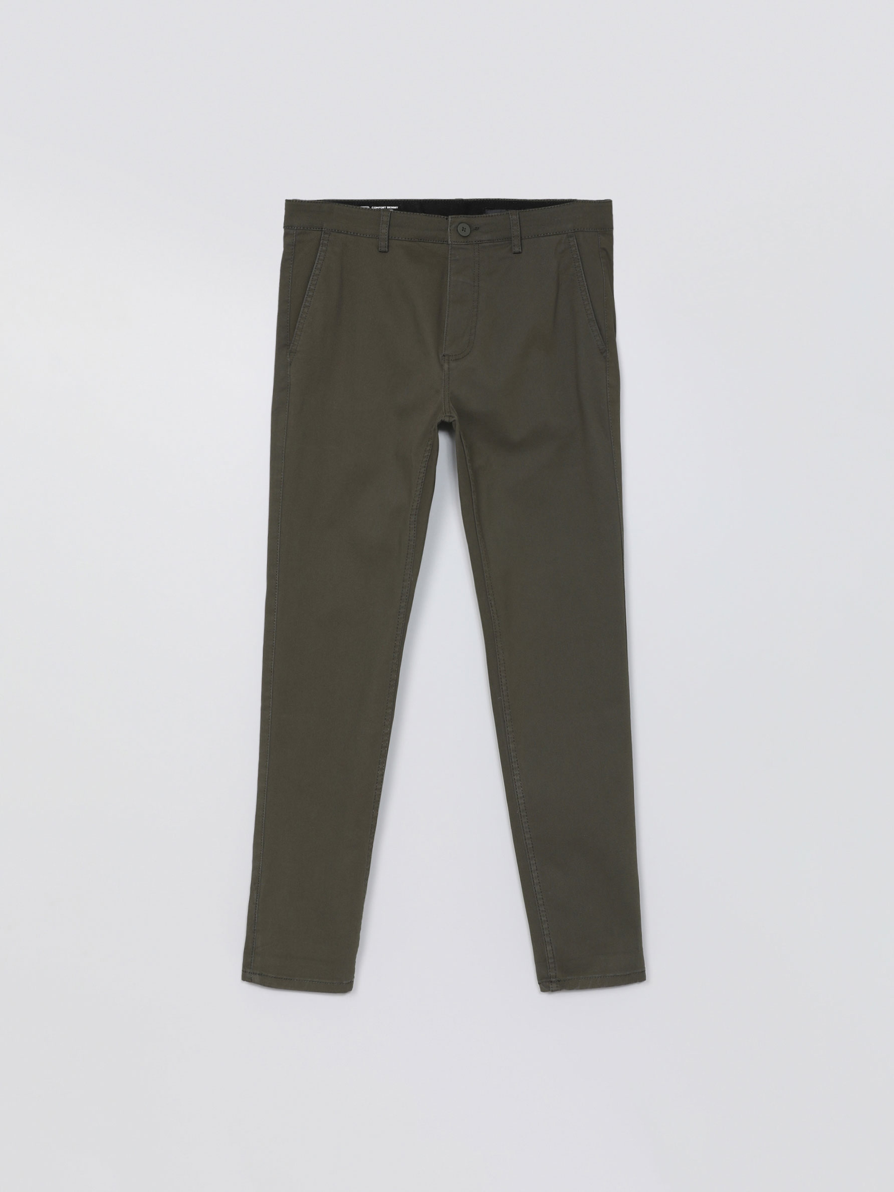 skinny chino trousers