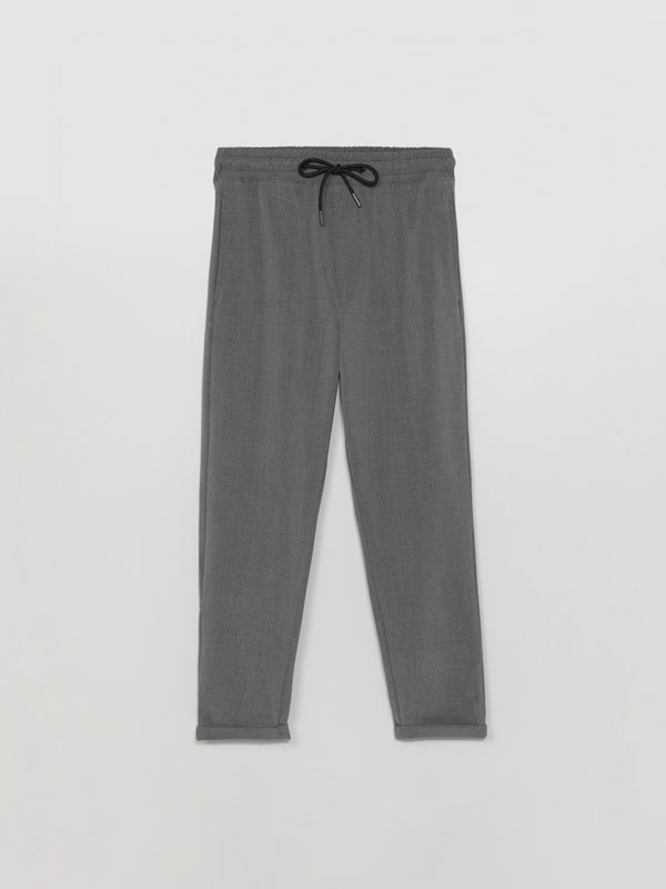 Tailored joggers trousers