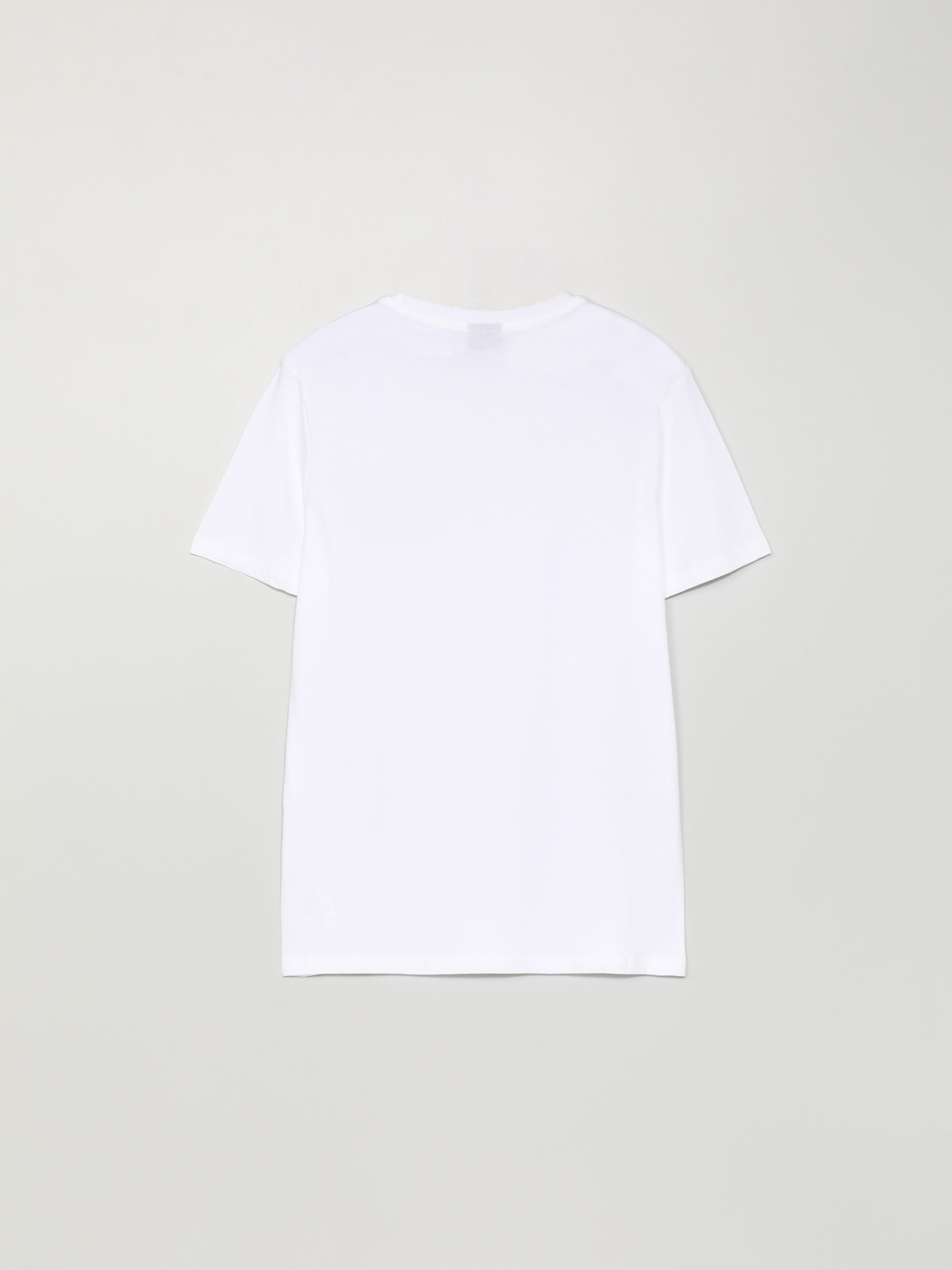 2 pack Unisex Plain White Cotton T Shirt 