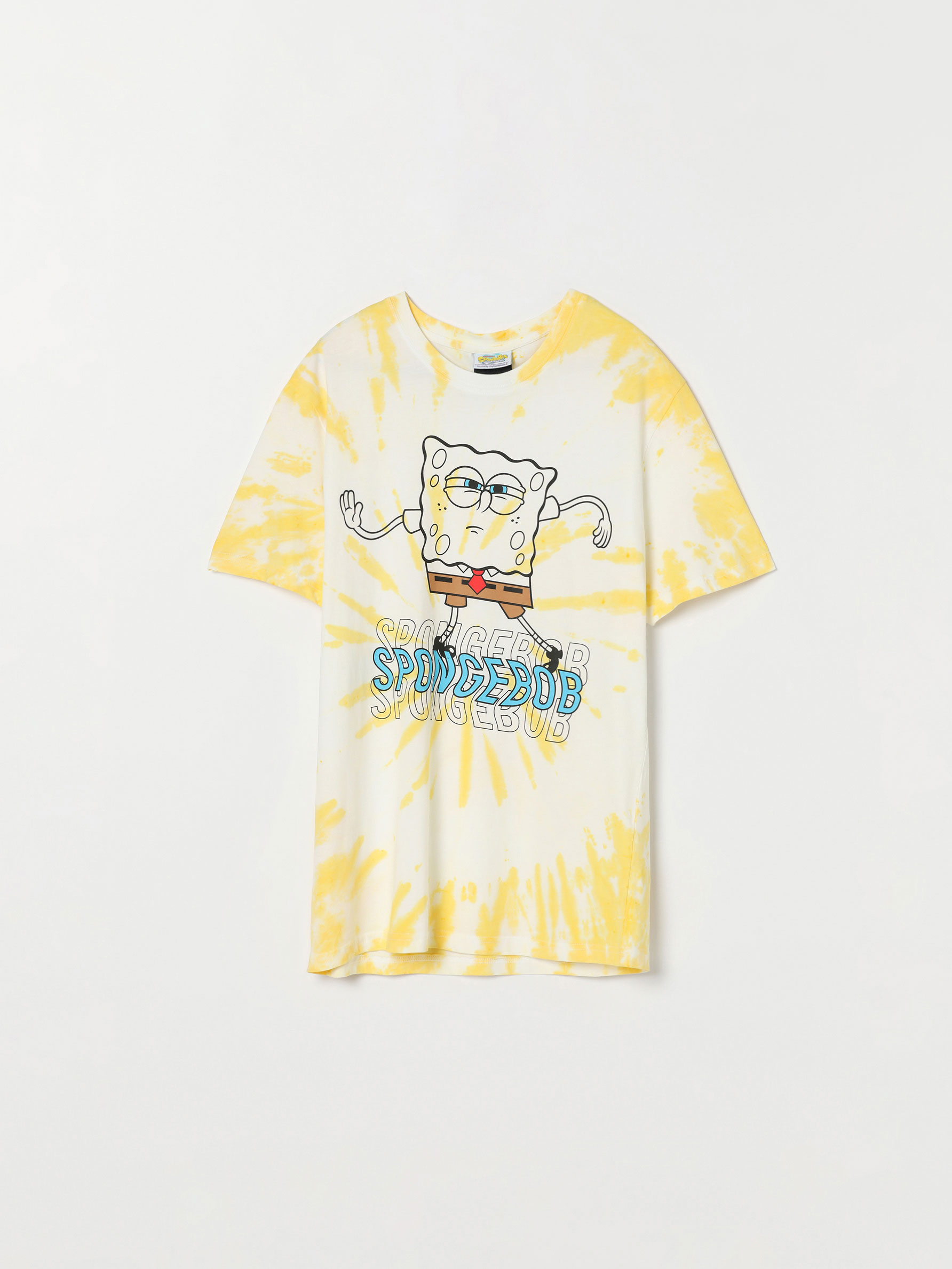 spongebob squarepants tie dye shirt