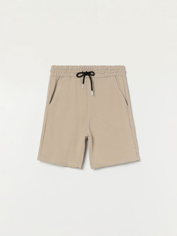 Printed jogging Bermuda shorts - SHORTS - THE ENTIRE COLLECTION - MAN - |  Lefties Oman