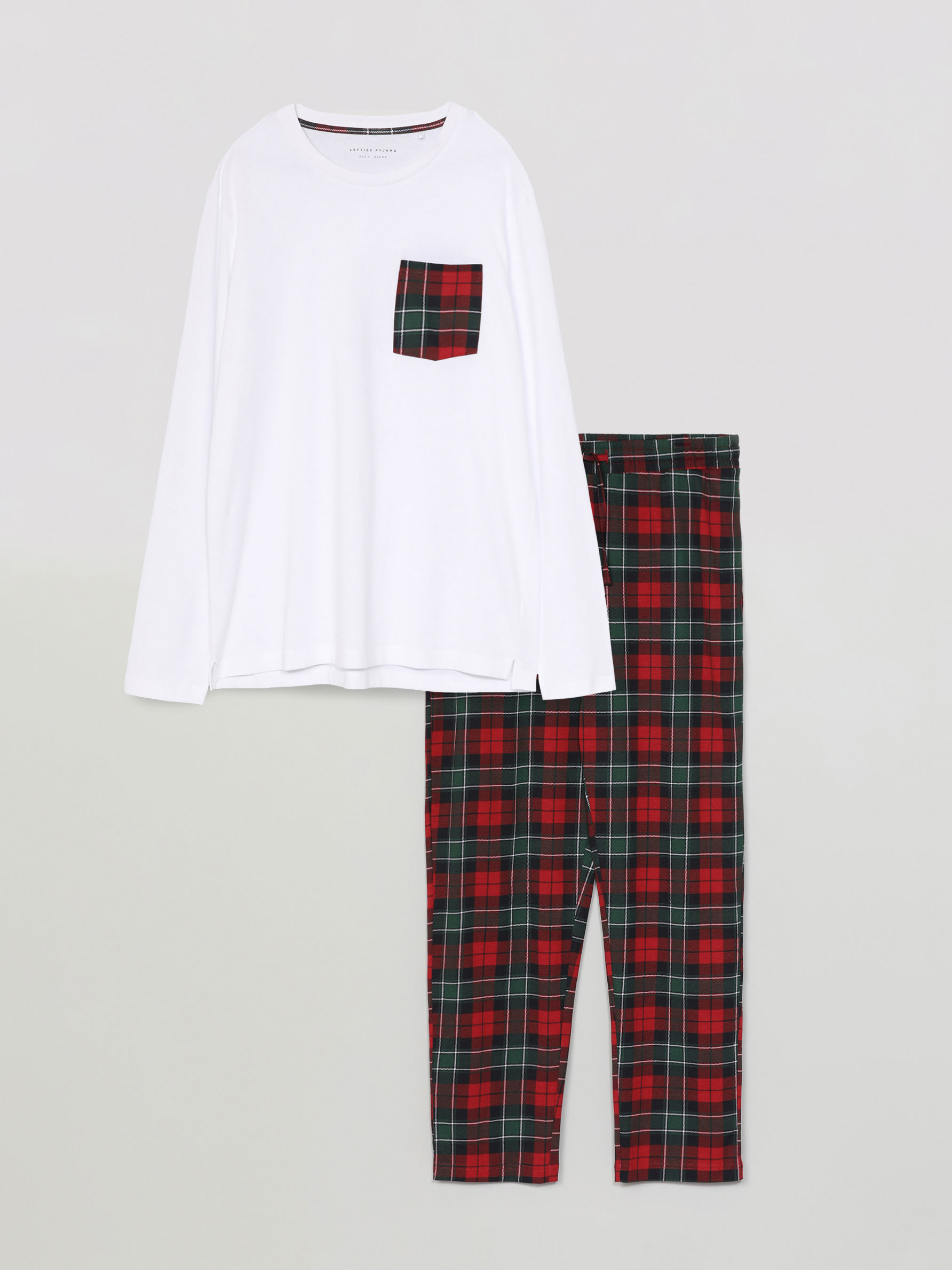 Conjunto de pijama estampado - PIJAMAS - TODA LA COLECCIÓN - HOMBRE - |  Lefties España (Canarias)