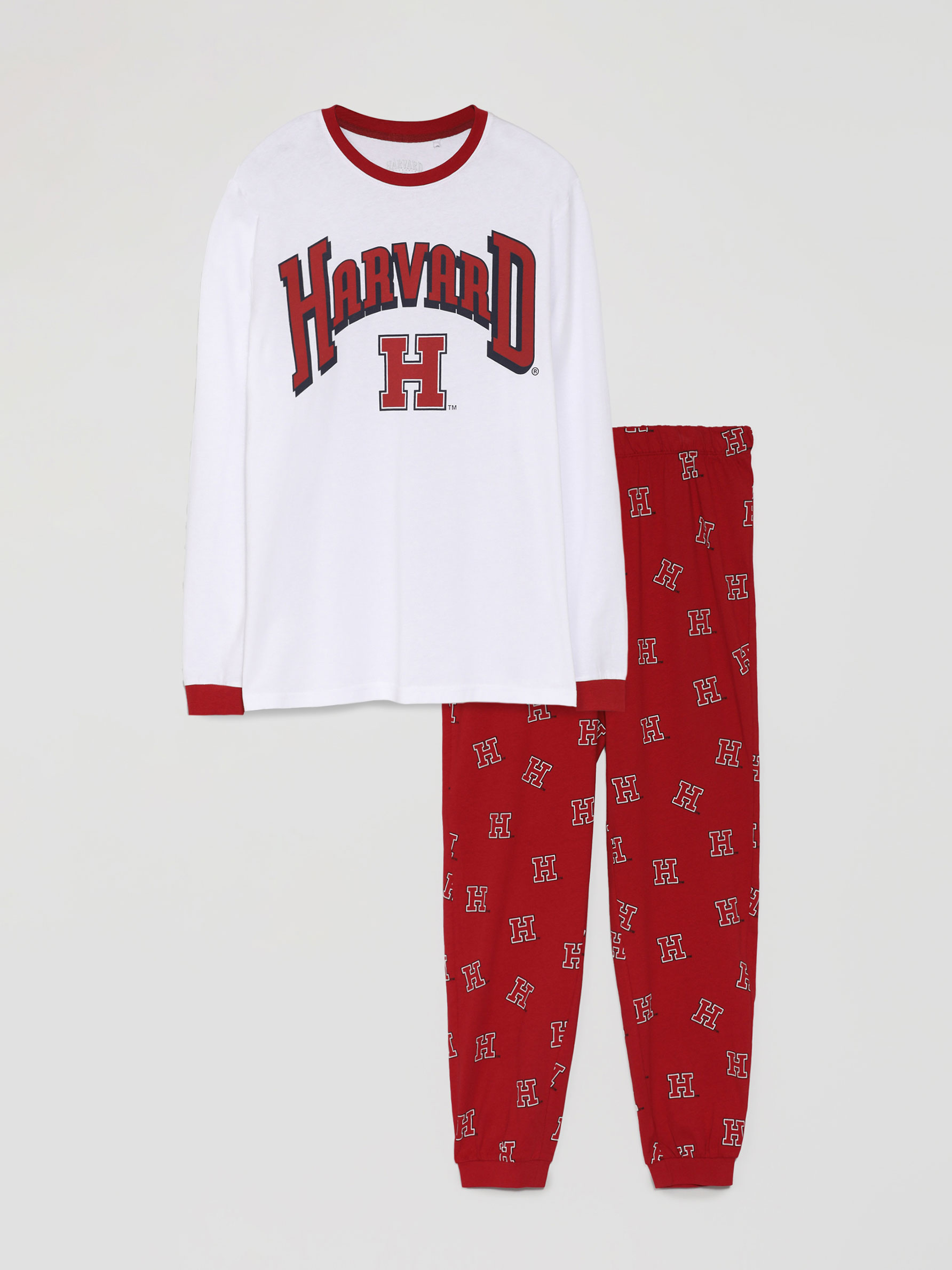 Harvard ® University print pyjama set 