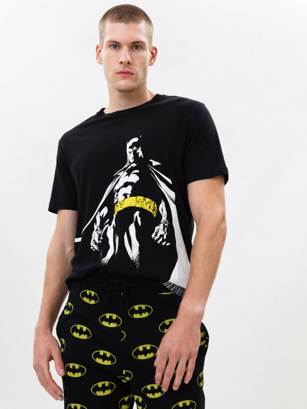 Conxunto de pixama estampado Batman ©DC
