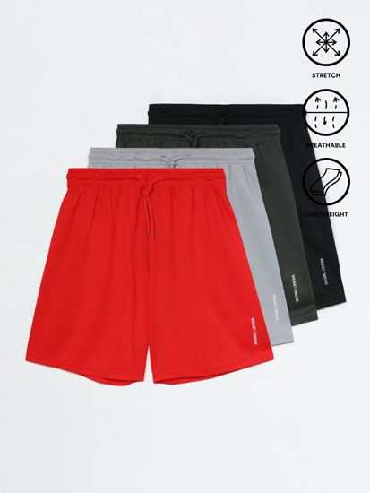 Pack De 2 Pantalones Cortos De Punto Multicolor Hombre | Multi Packs Boohoo  | Praktickedarceky