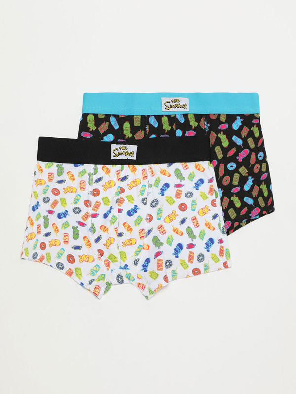 Pack of 2 boxers with The Simpsons™ & © 20TH TELEVISION print