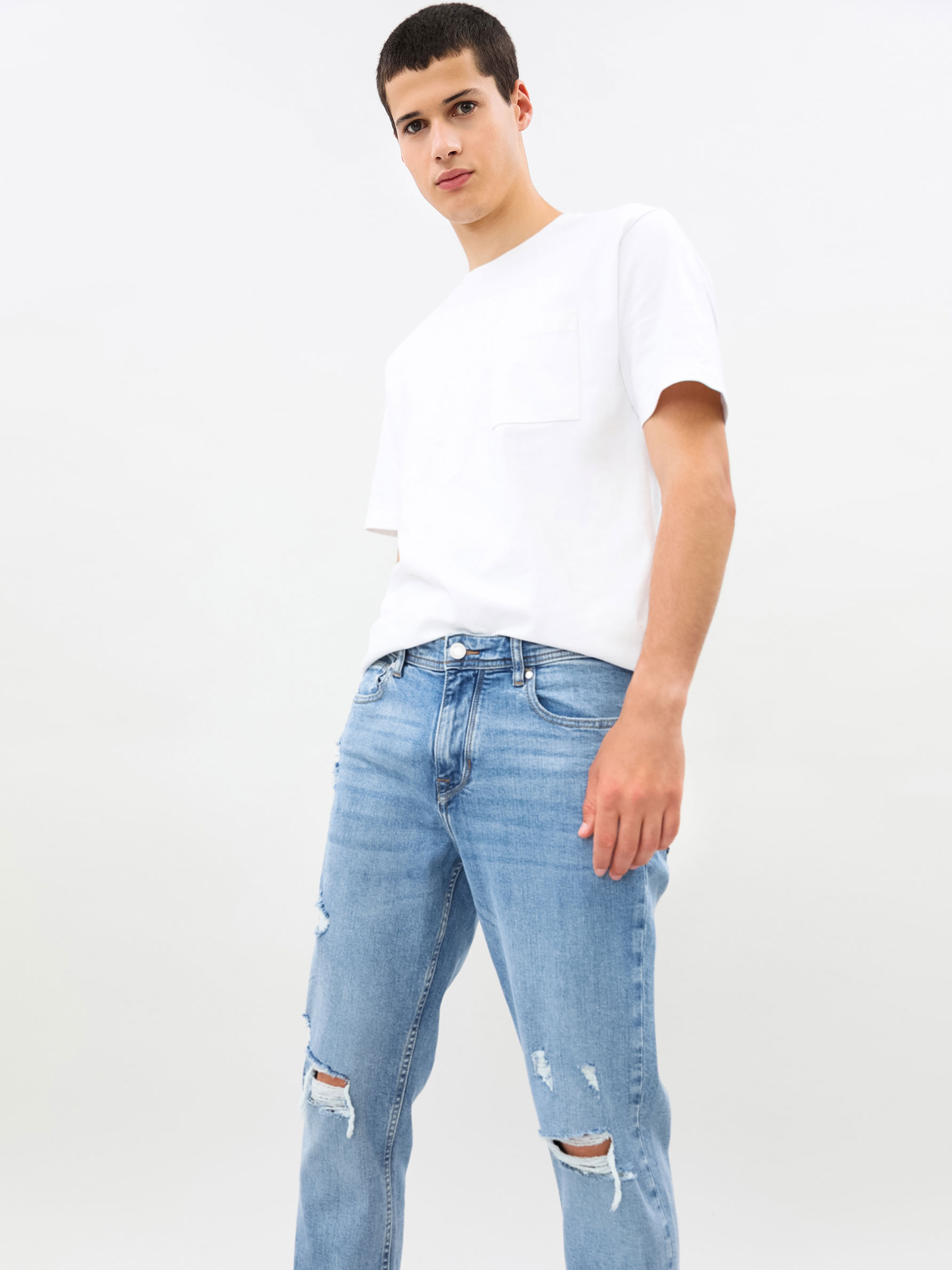 Ripped slim fit jeans - Slim Comfort 