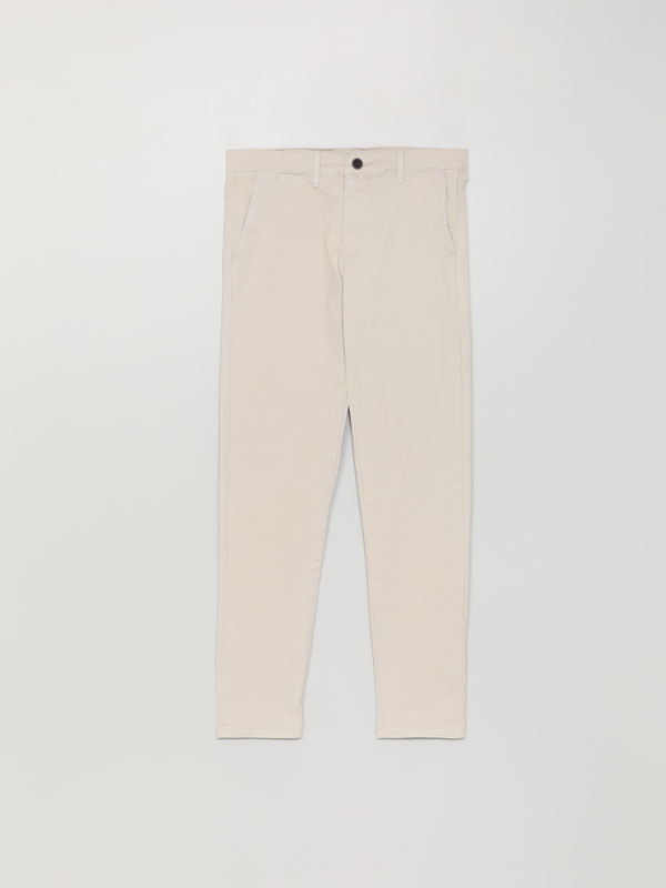 Comfort slim fit chino trousers