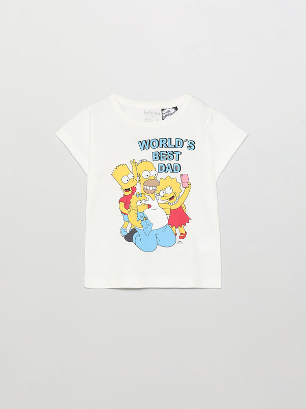 T-shirt de bebé com estampado The Simpsons™