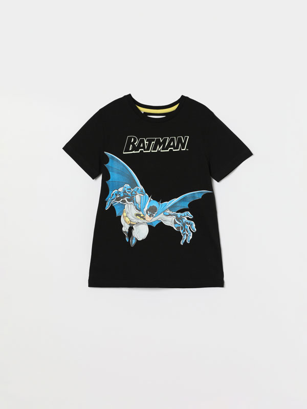 T-shirt de manga curta com estampado de Batman ©DC