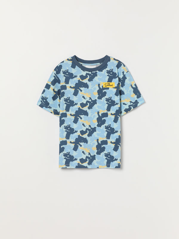 The Simpsons™ print short sleeve t-shirt