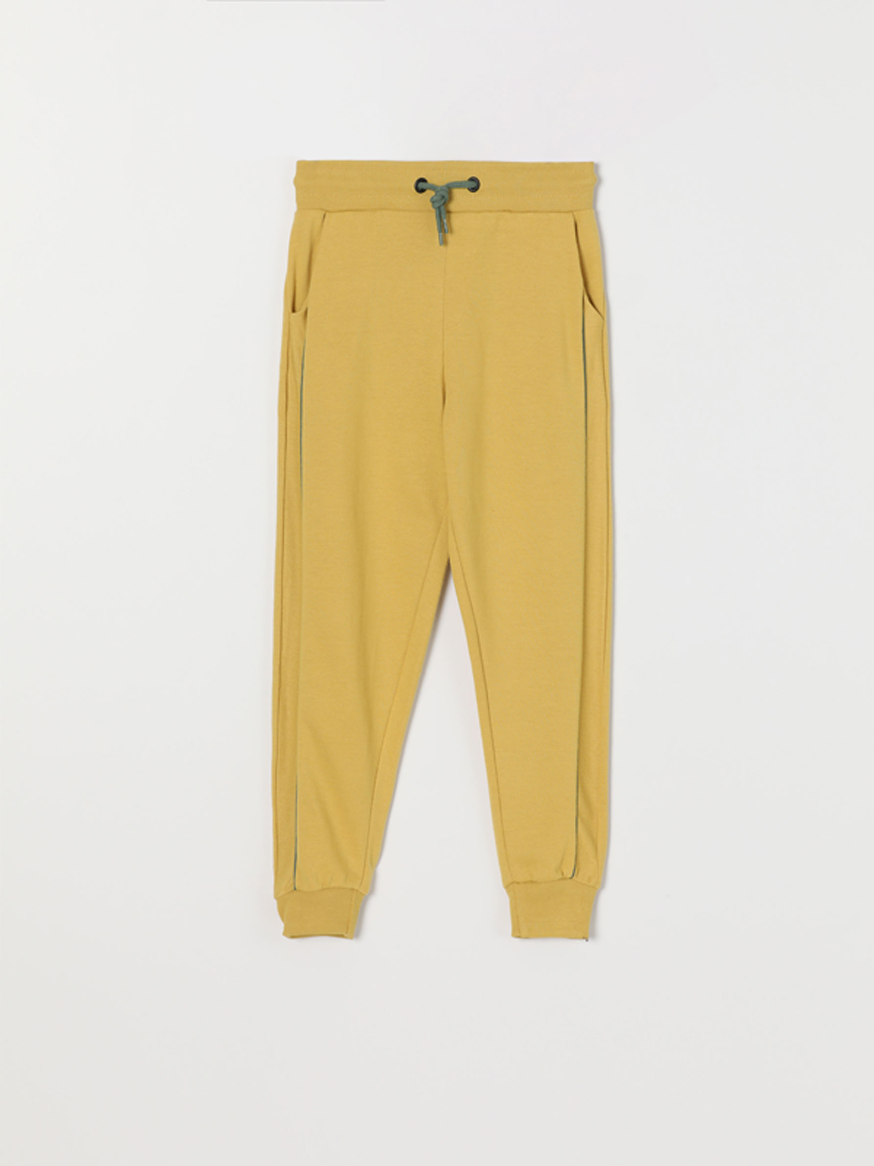 PANTALÓN DE FELPA CON FRANJA LATERAL