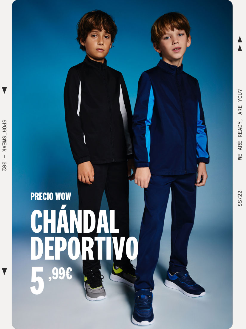 Chándales de niño | Lefties Nueva Colección