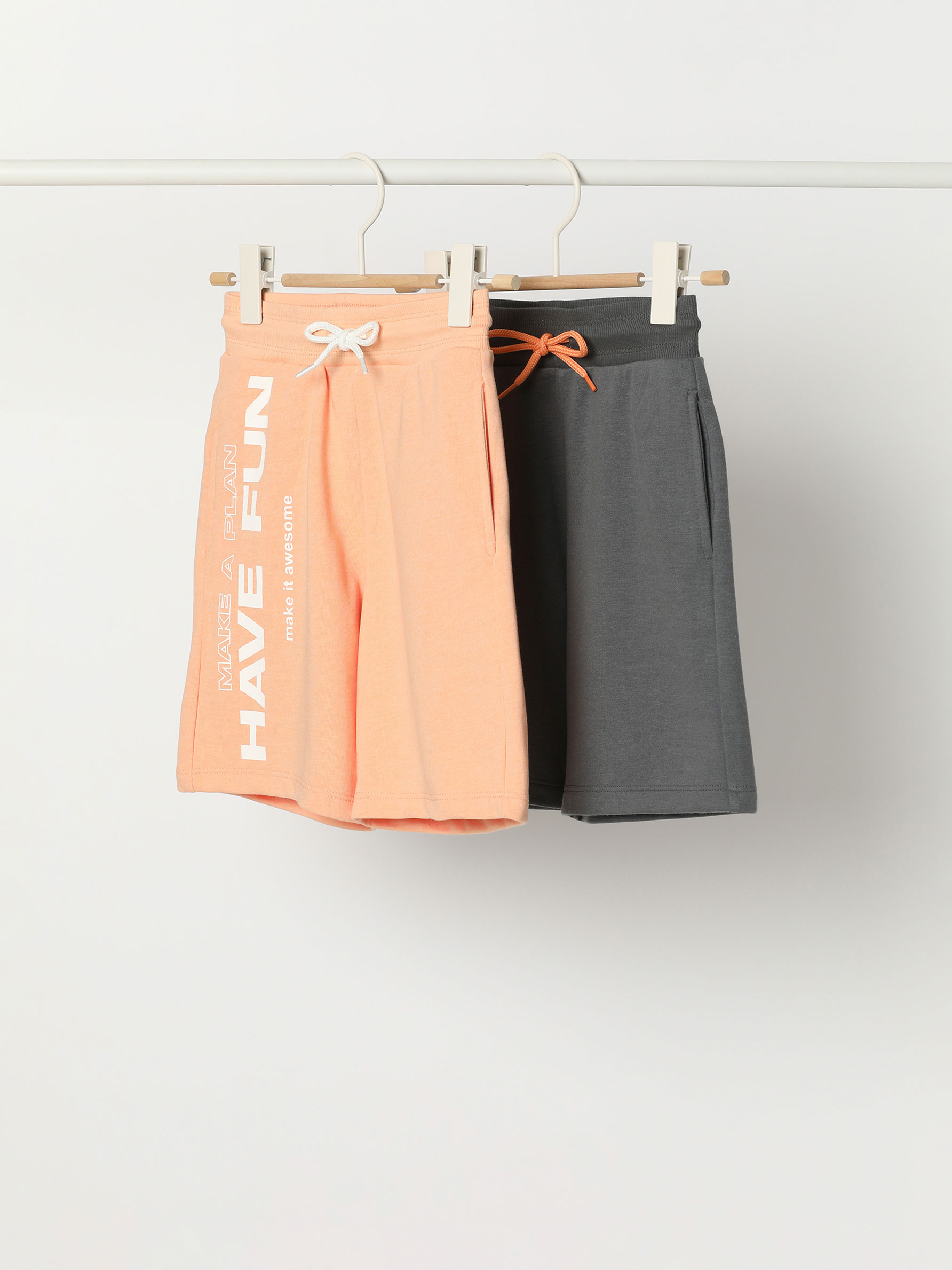 Pack de 2 bermudas de chándal combinadas - BERMUDAS - TODA LA COLECCIÓN -  NIÑO | 4- 14 años - NIÑOS - | Lefties ESPAÑA