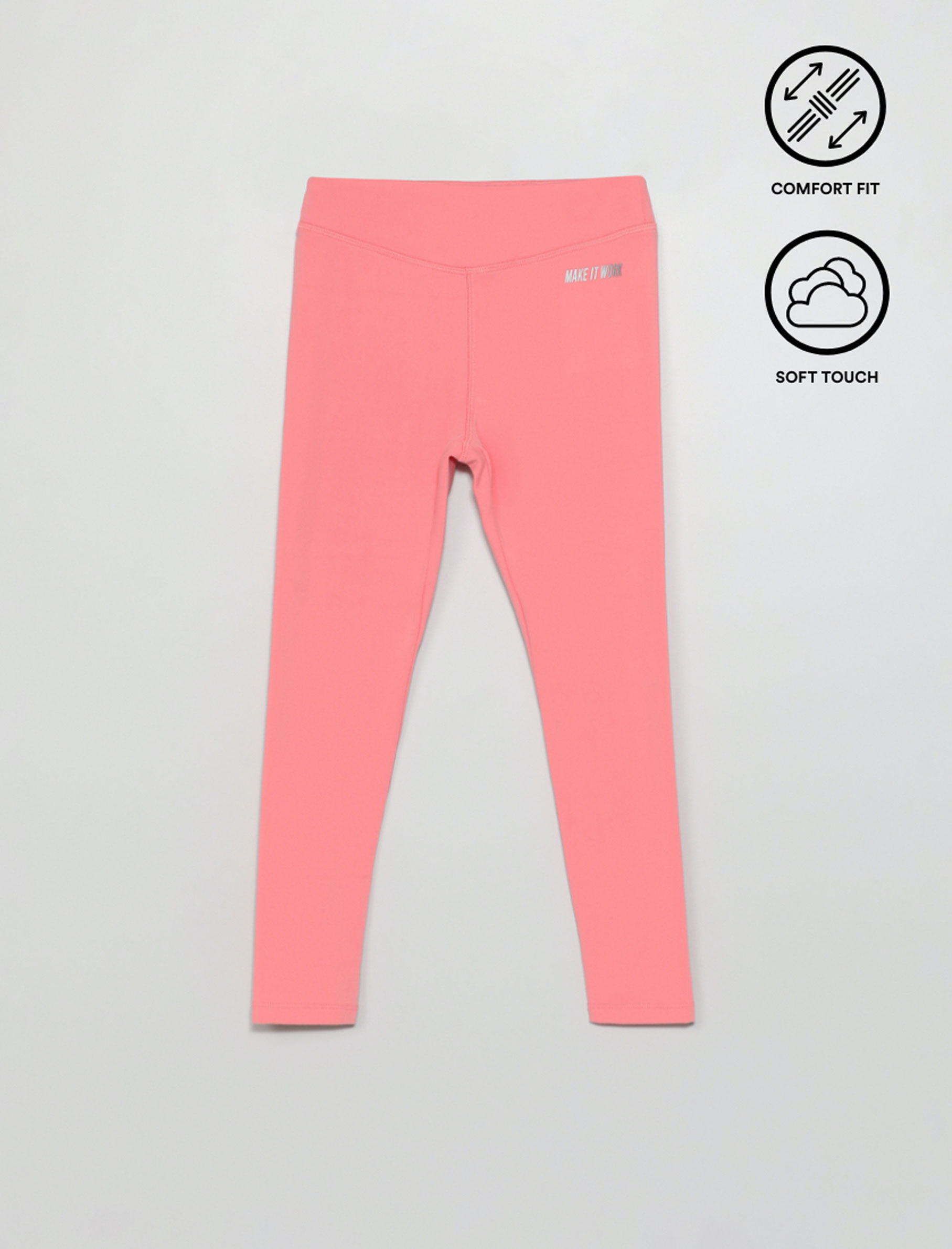 Soft-touch sports leggings - SPORTSWEAR 